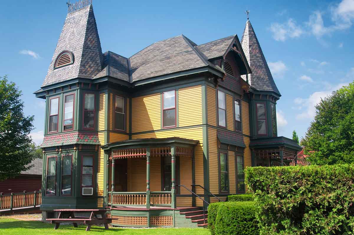 Historic Victorian-style home in Montpelier Vermont